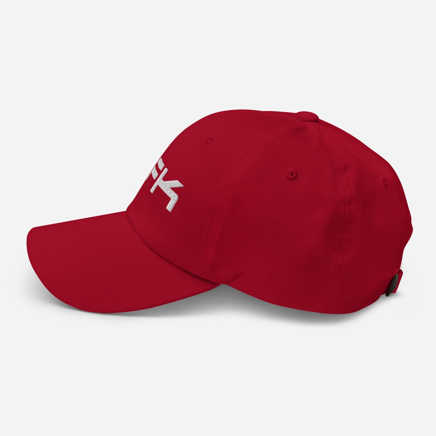 DFK Red Dad hat