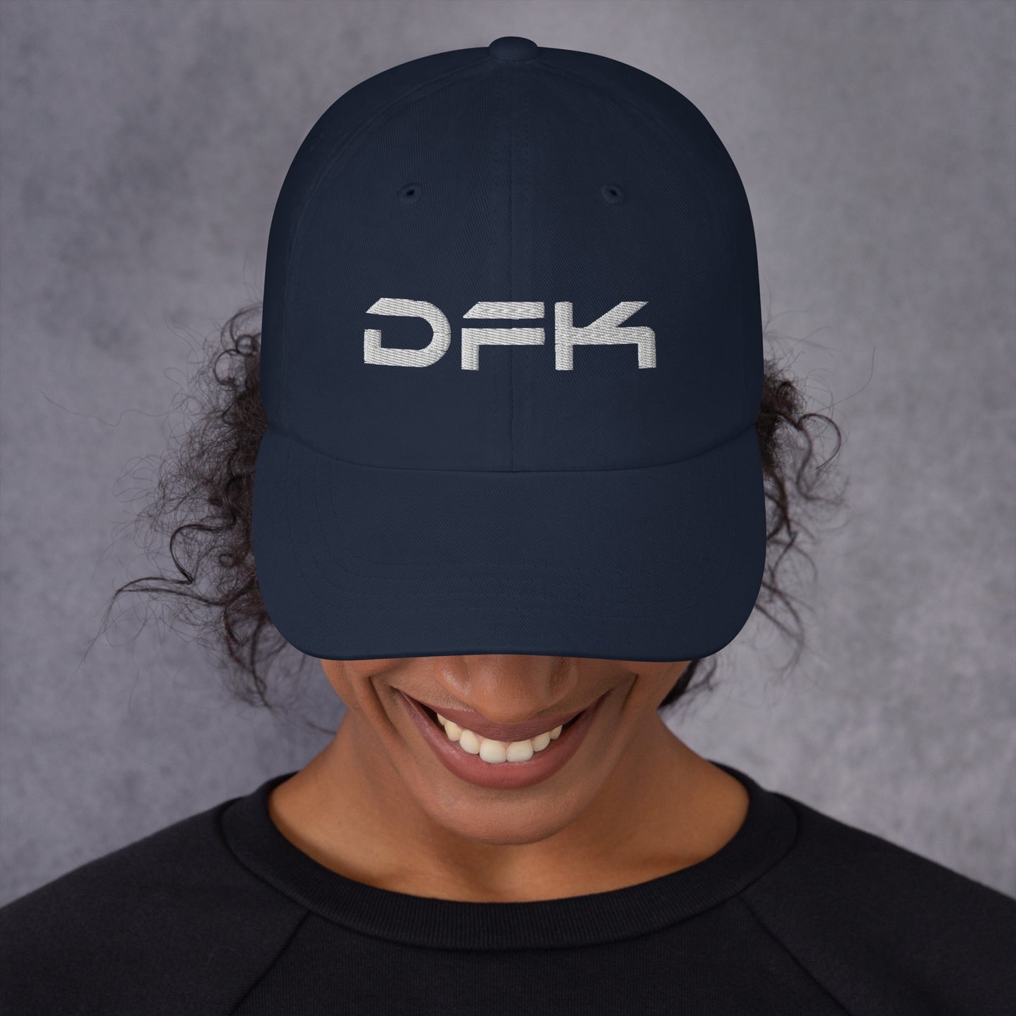 DFK Blue Dad hat