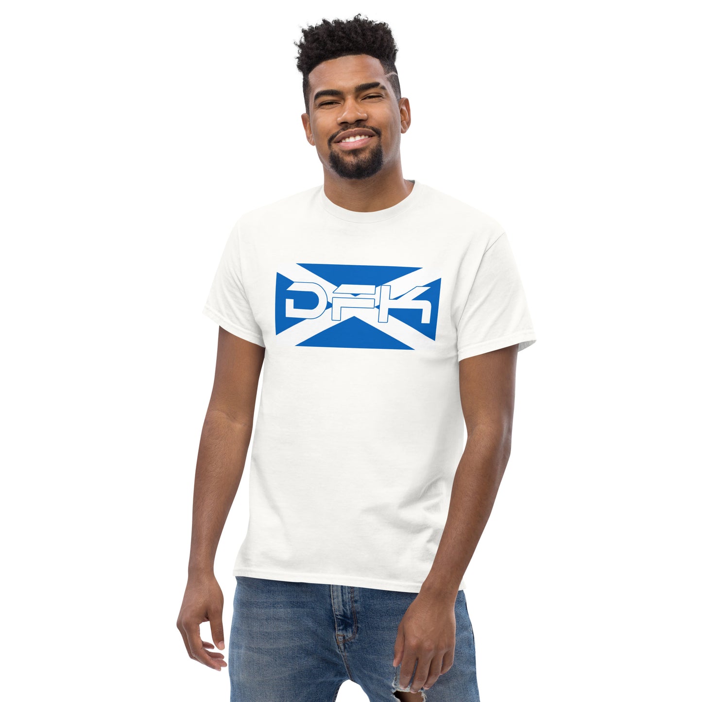 DFK (Scotland) White T-shirt