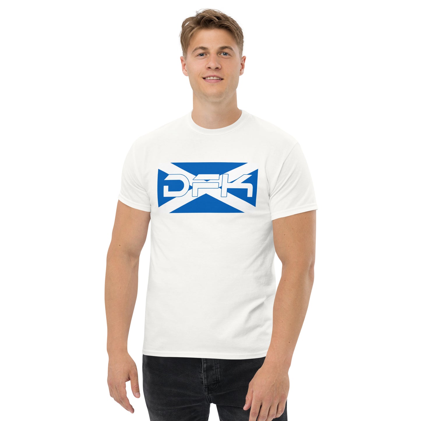 DFK (Scotland) White T-shirt