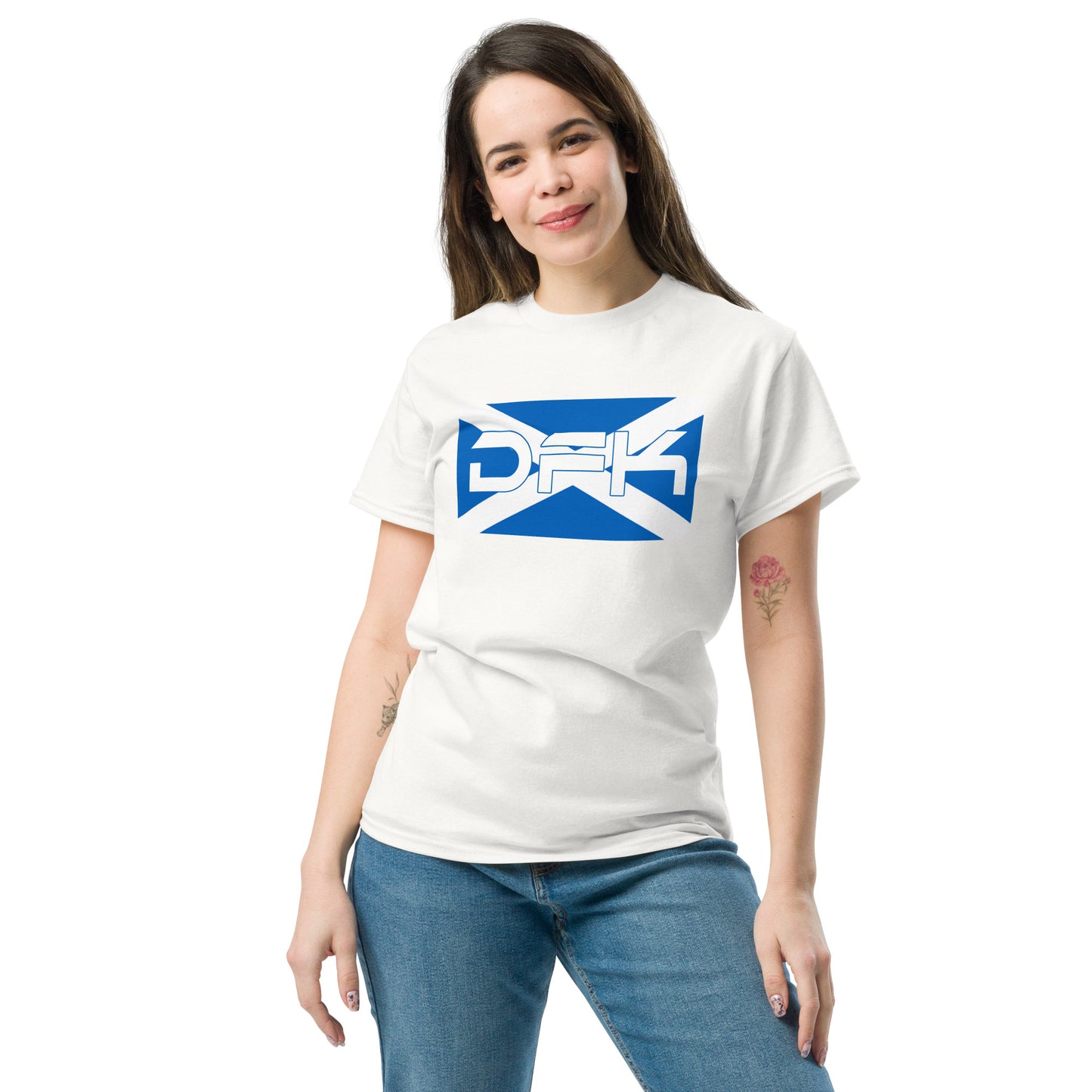 DFK (Scotland) White T-shirt