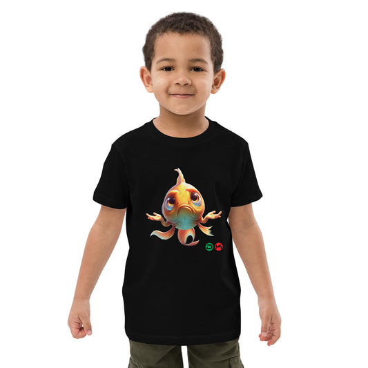 Kids DK-Goldie  Black Organic cotton kids t-shirt