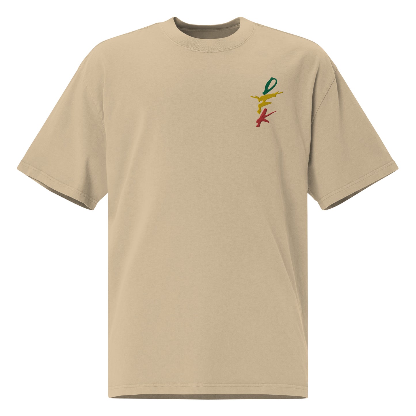 DFK (Funk) Oversized T-Shirt Faded Khaki (unisex)