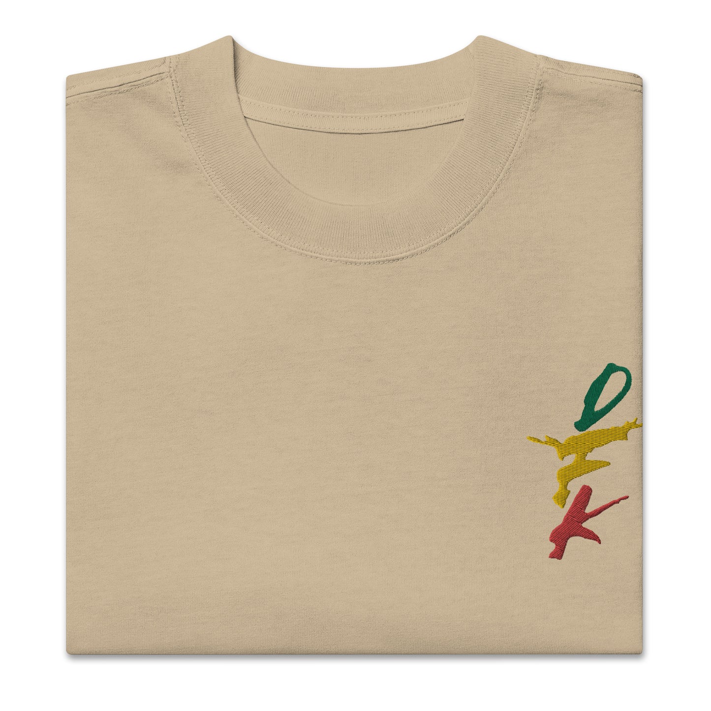 DFK (Funk) Oversized T-Shirt Faded Khaki (unisex)