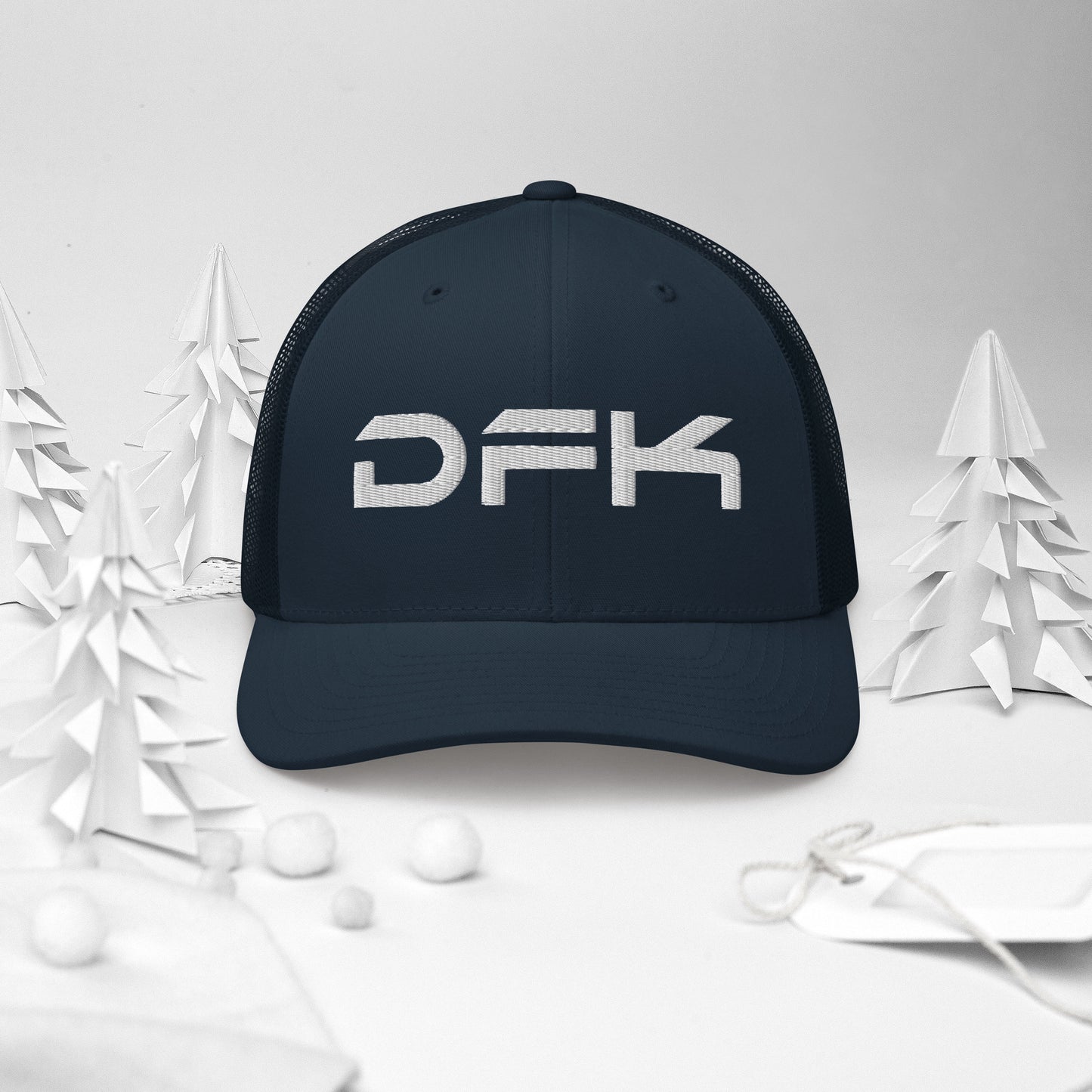 DFK Blue Trucker Cap