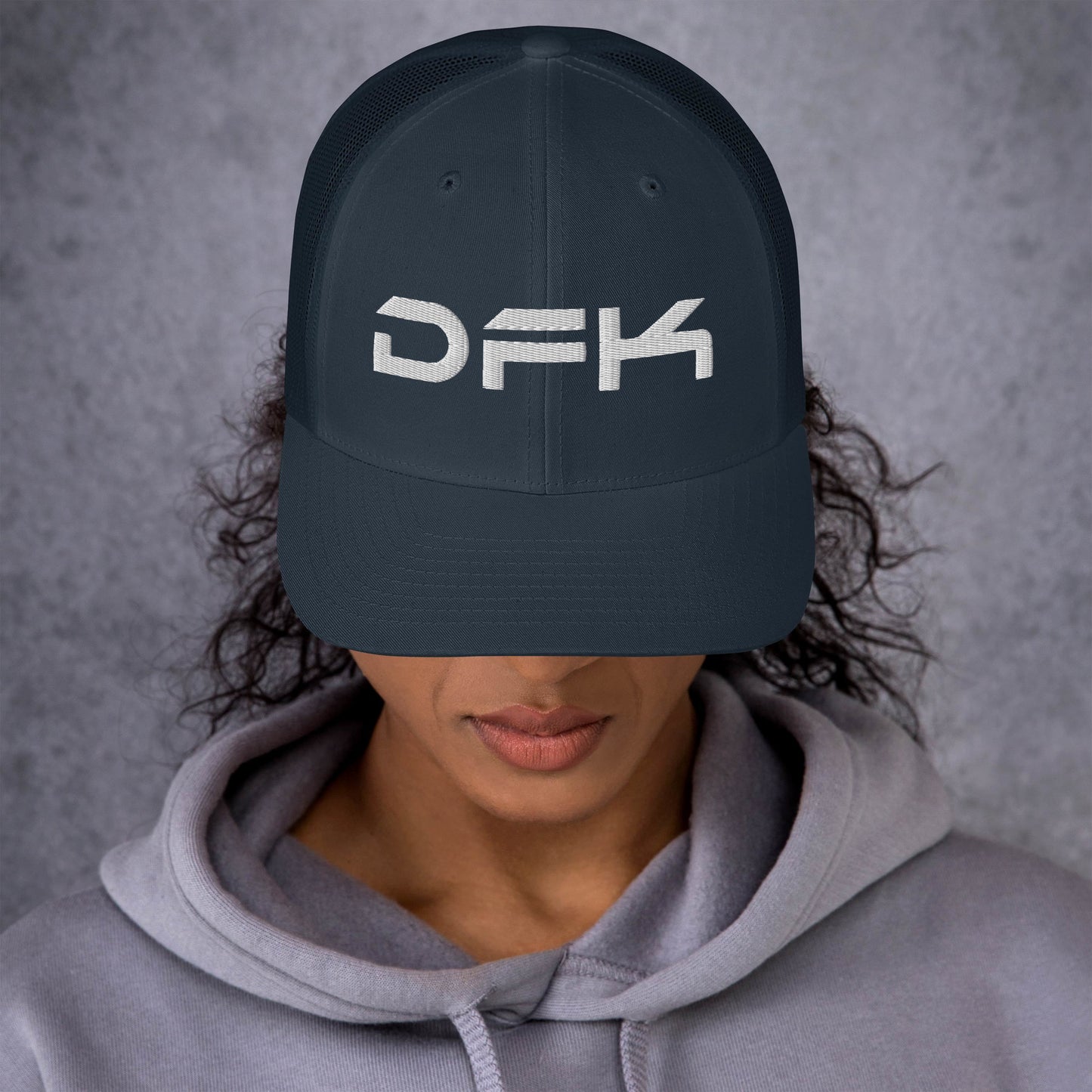 DFK Blue Trucker Cap