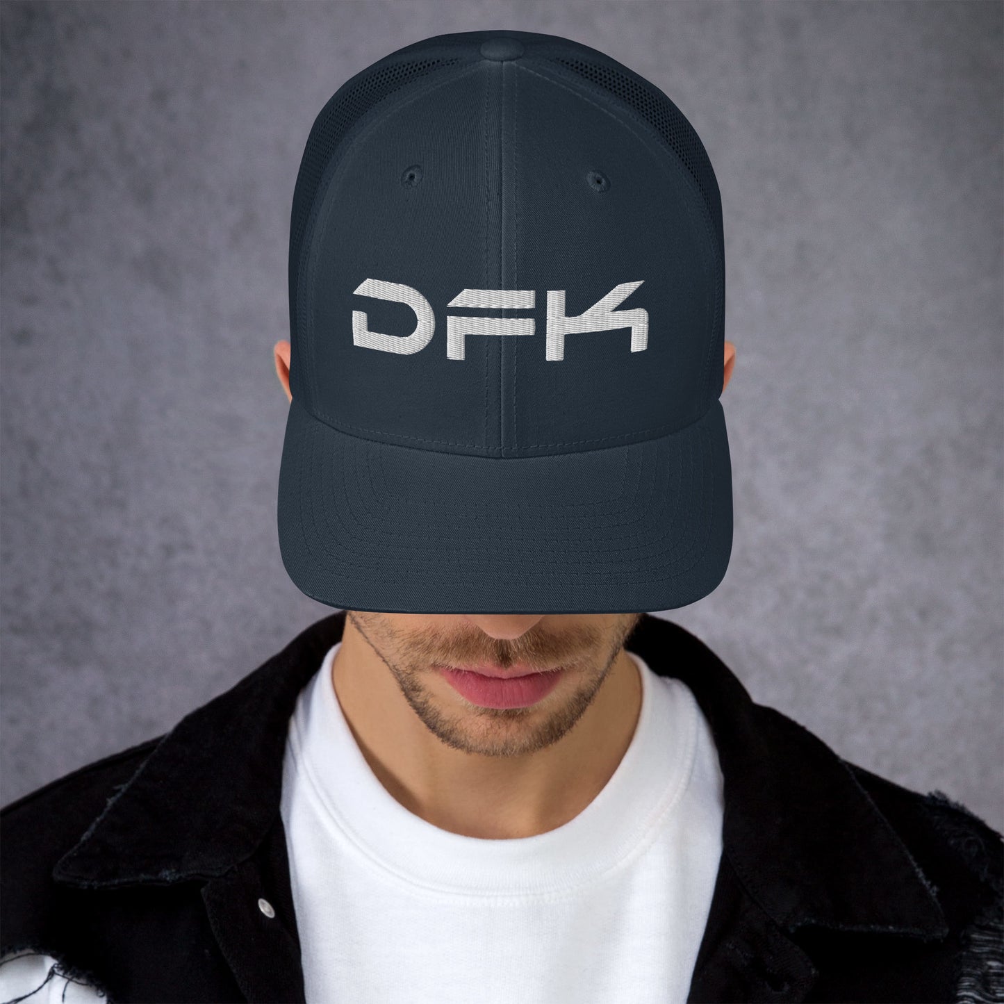 DFK Blue Trucker Cap