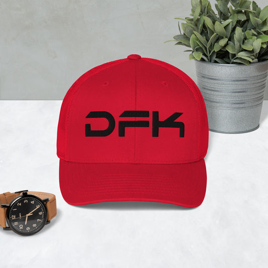 DFK (Original) Trucker Cap Red