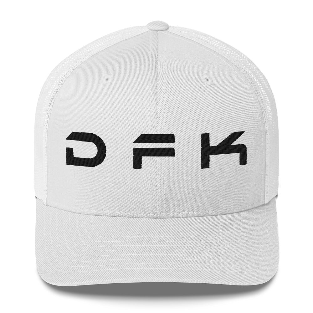 DFK (Original) Trucker Cap White