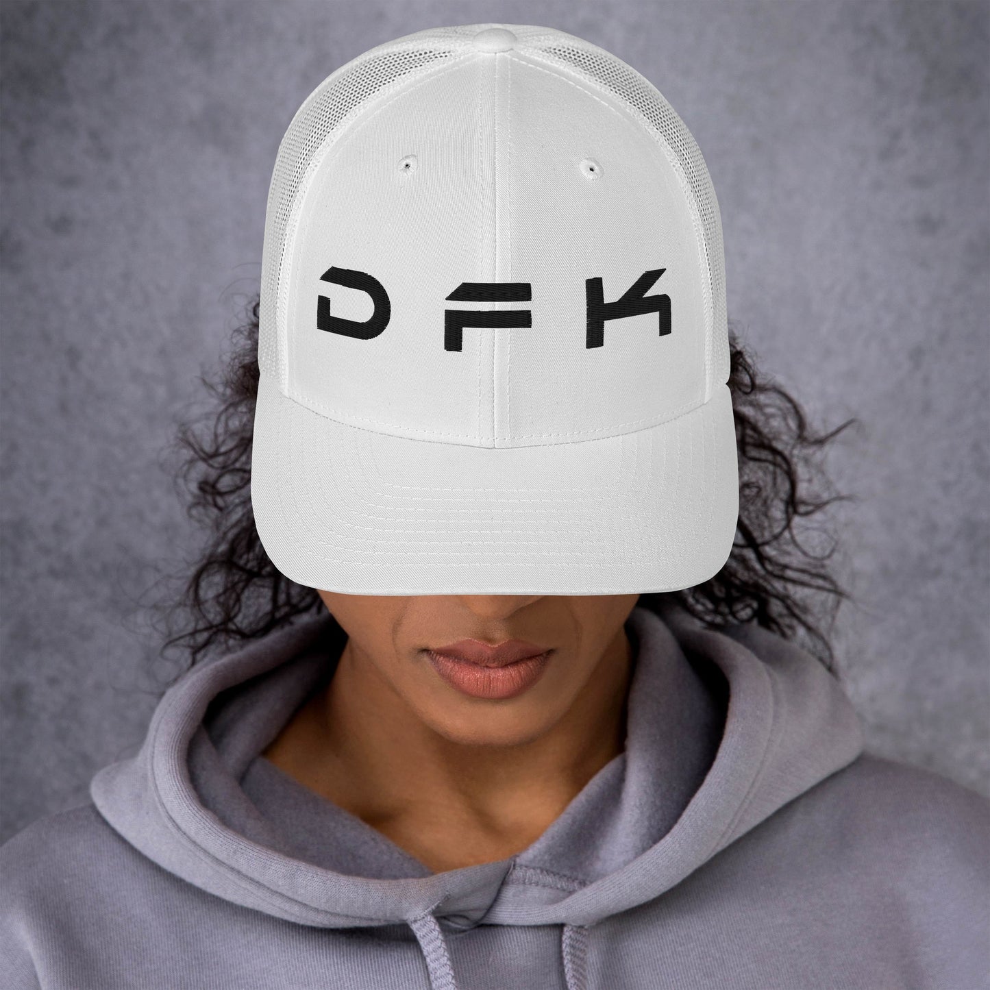 DFK (Original) Trucker Cap White