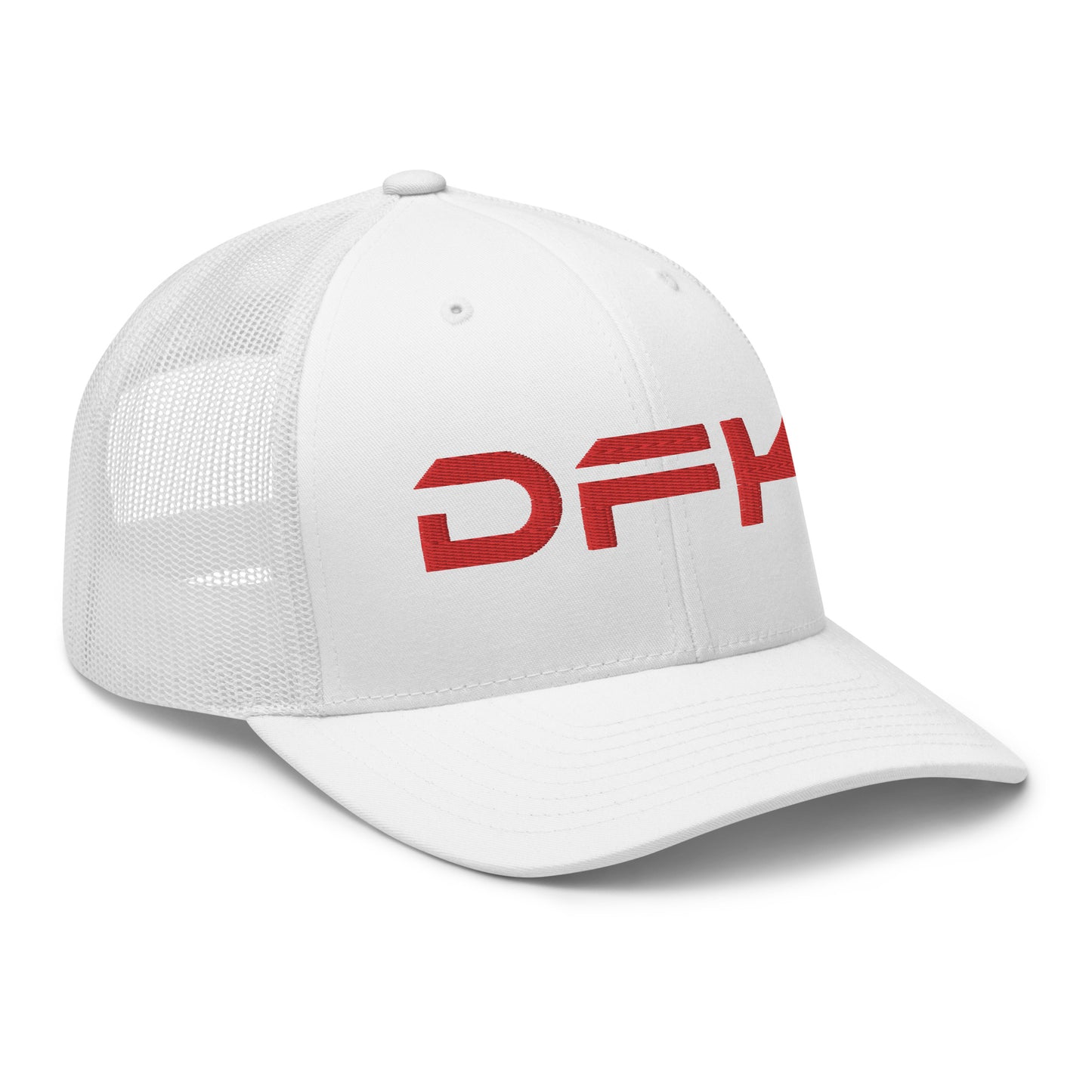 DFK  Trucker Cap White