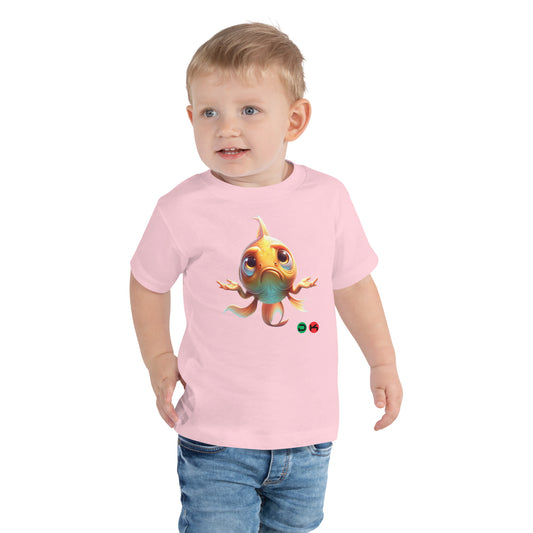 DK-Goldie Pink Toddler Short Sleeve Tee