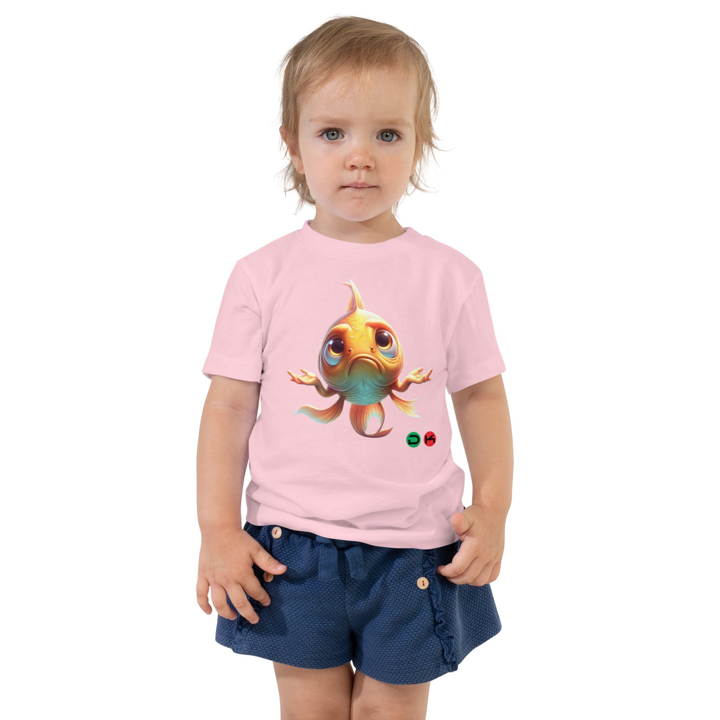 DK-Goldie Pink Toddler Short Sleeve Tee