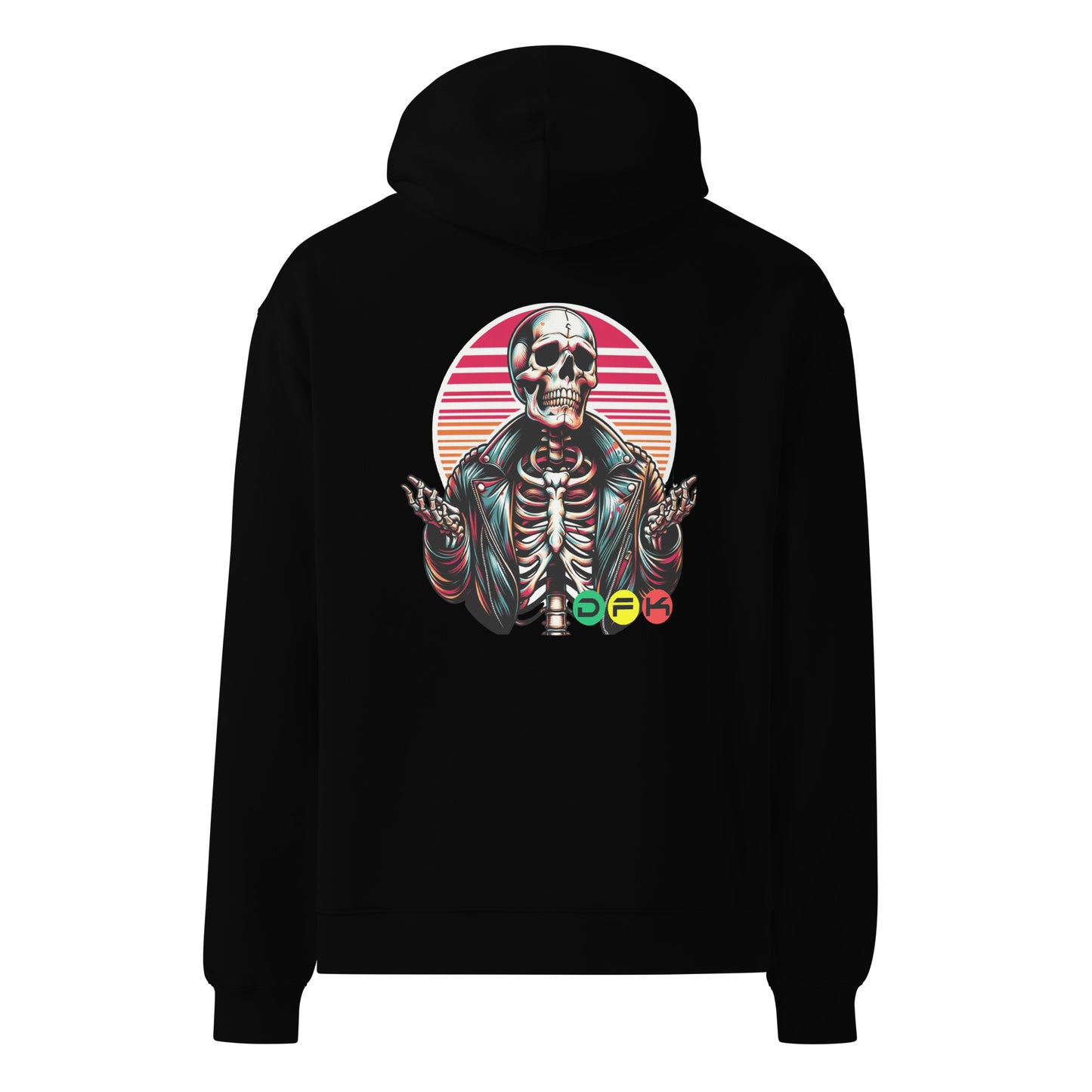 DFK (Front-Back) Unisex oversized hoodie