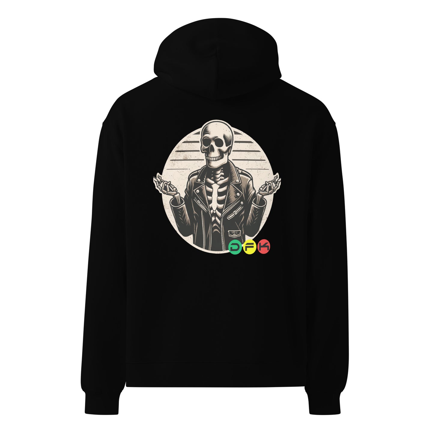 DFK (Front-Back) Unisex oversized hoodie