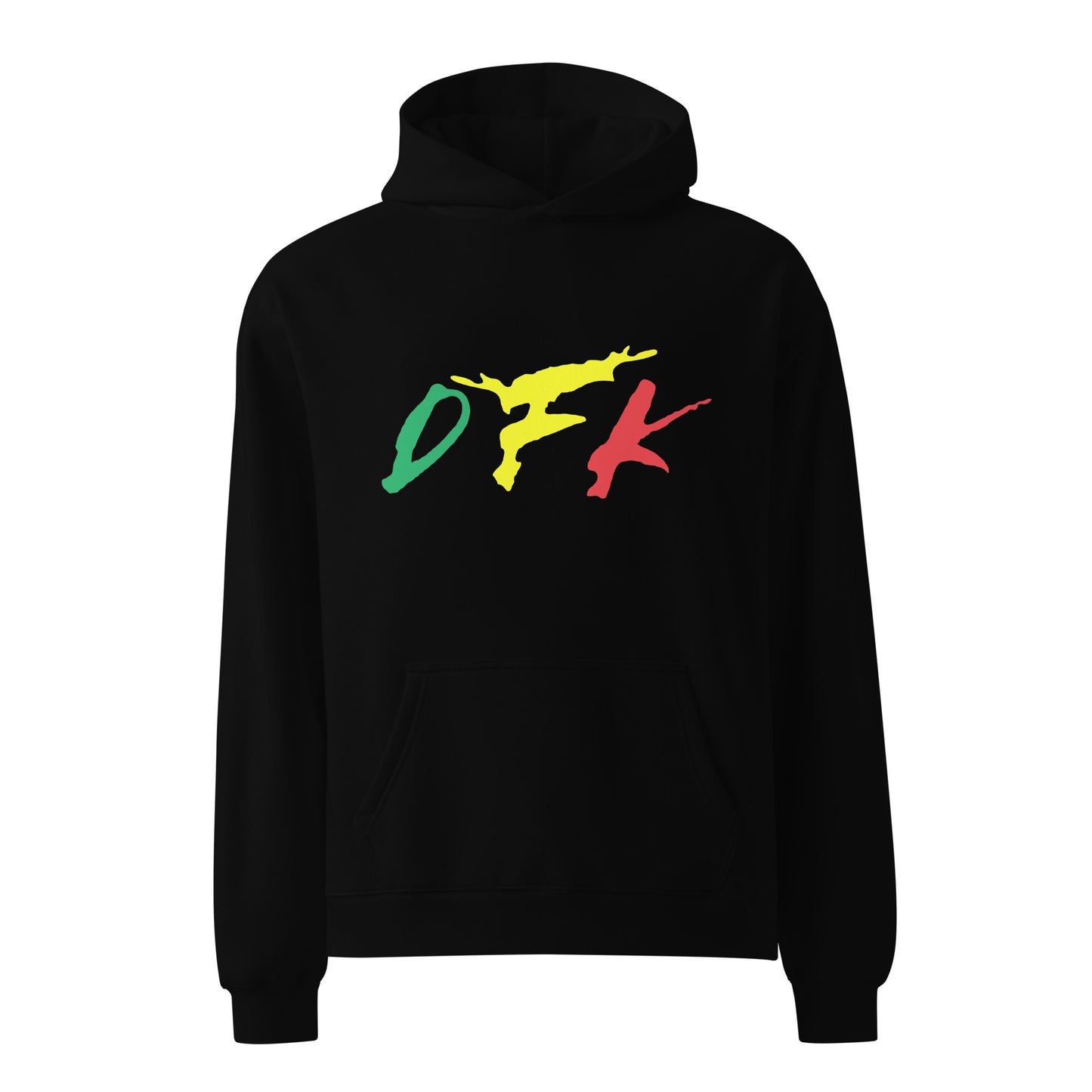 DFK (Rasta-Funk) Unisex oversized hoodie